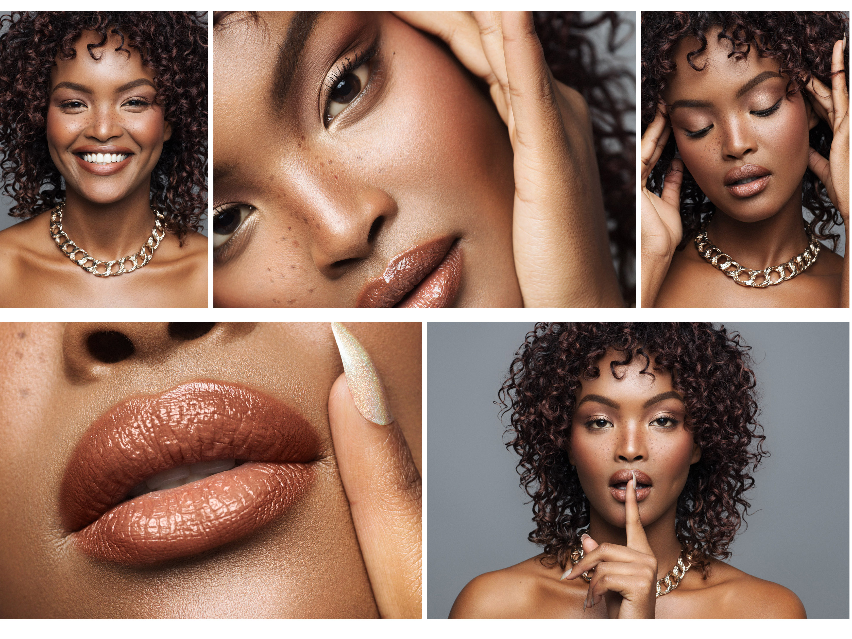 Beauty campaign portrait