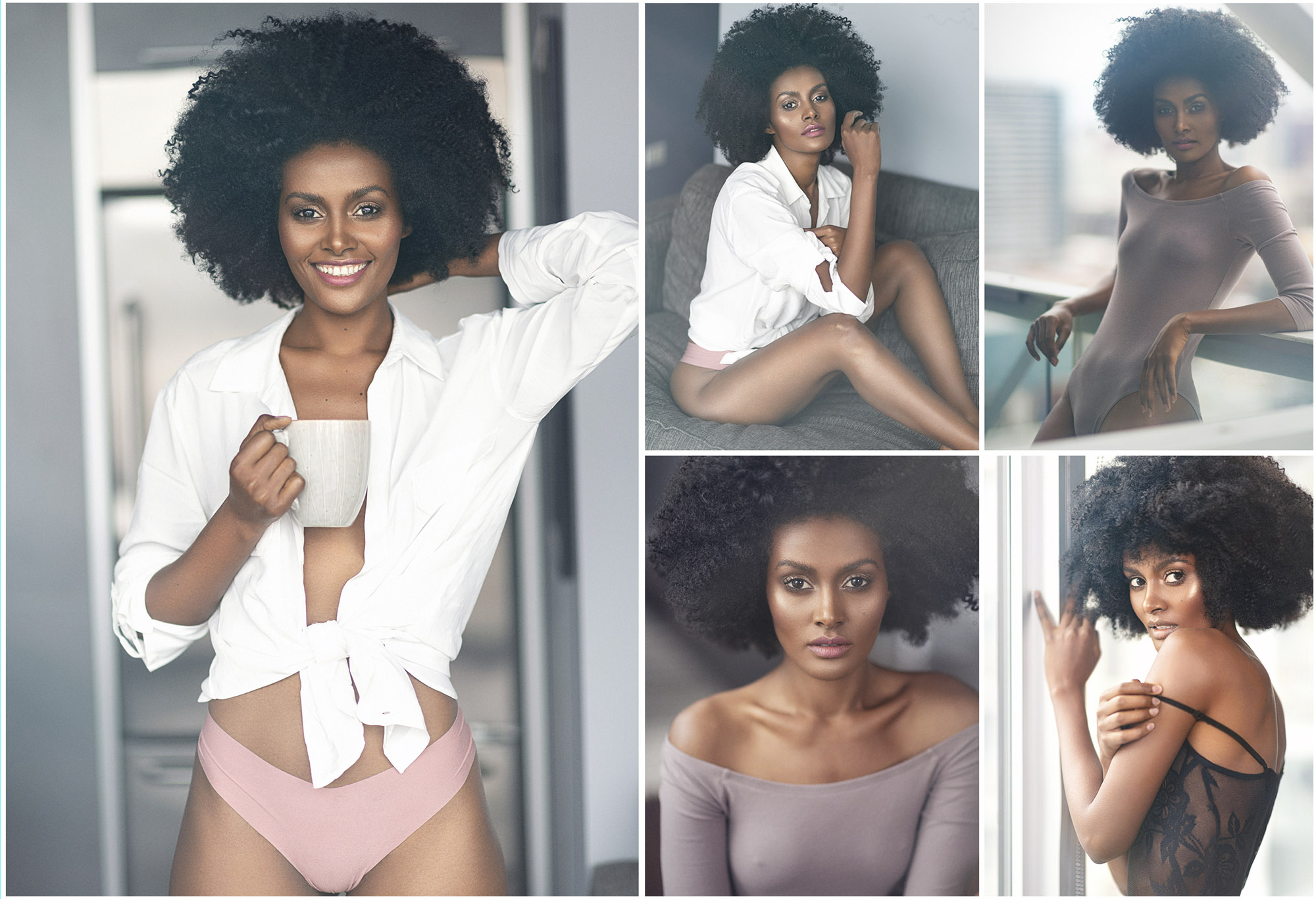 Hair photography